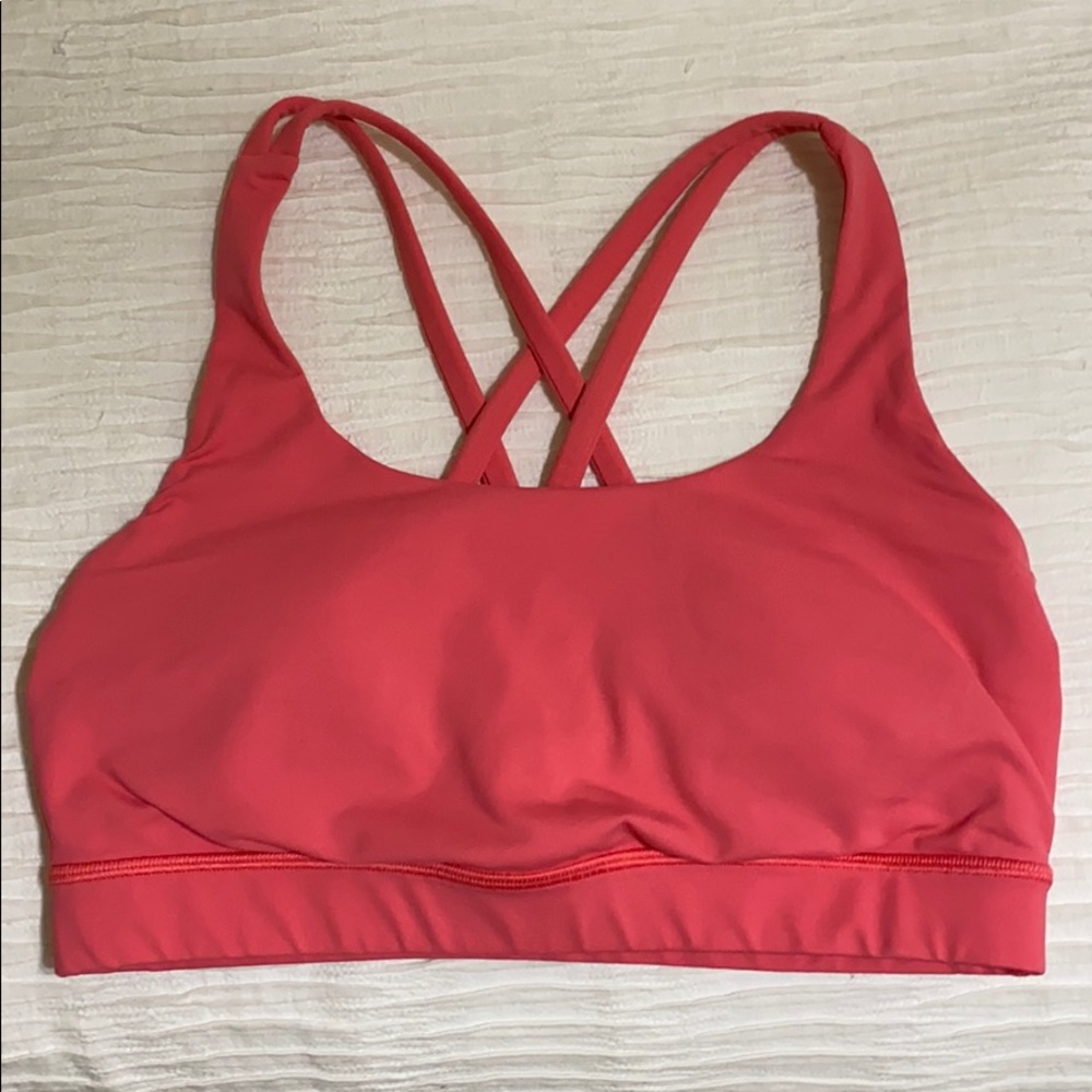 Lululemon Pink Sports Bra